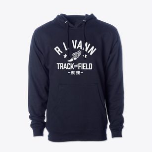 R L Vann Elementary School Track and Field Cotton Hoodie Sweatshirt