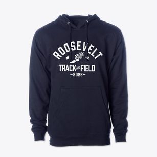 Roosevelt High School Track and Field Cotton Hoodie Sweatshirt