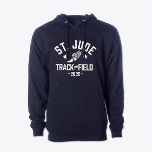 Saint Jude Elementary School Track and Field Cotton Hoodie Sweatshirt