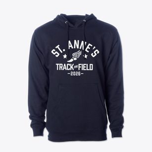 Saint Anne's Catholic Elementary School Track and Field Cotton Hoodie Sweatshirt