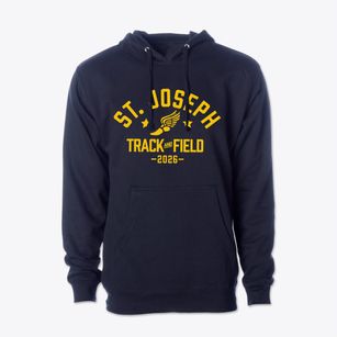 Saint Joseph School Track and Field Cotton Hoodie Sweatshirt