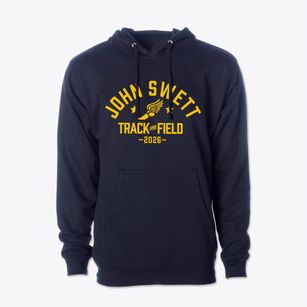 John Swett High School Track and Field Cotton Hoodie Sweatshirt