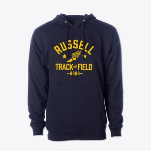 Russell Elementary School Track and Field Cotton Hoodie Sweatshirt