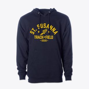 Ascension/st Susanna Parish Track and Field Cotton Hoodie Sweatshirt