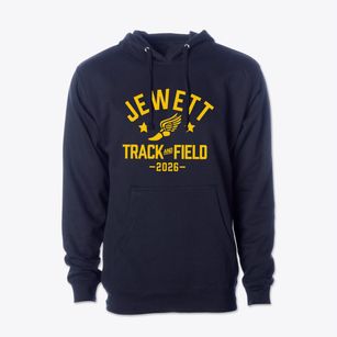 Jewett Elementary School Track and Field Cotton Hoodie Sweatshirt