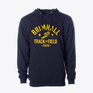Brimhall Junior High School Track and Field Cotton Hoodie Sweatshirt