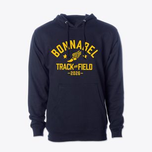 Bonnabel High School Track and Field Cotton Hoodie Sweatshirt