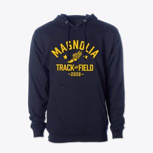 Magnolia Elementary School Track and Field Cotton Hoodie Sweatshirt