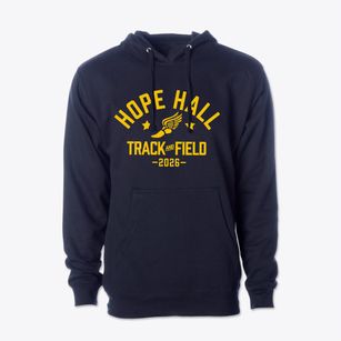 Hope Hall School Track and Field Cotton Hoodie Sweatshirt
