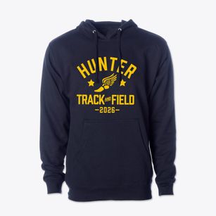 Hunter College Elementary School Track and Field Cotton Hoodie Sweatshirt