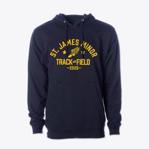 St James Minor Parish Track and Field Cotton Hoodie Sweatshirt