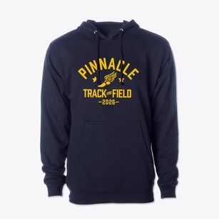 Pinnacle Elementary School Track and Field Cotton Hoodie Sweatshirt