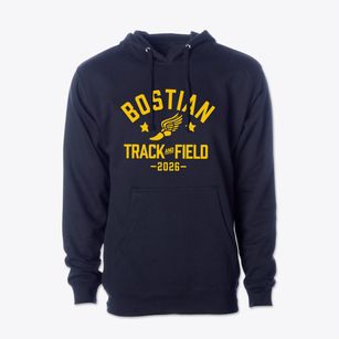 Bostian Elementary School Track and Field Cotton Hoodie Sweatshirt