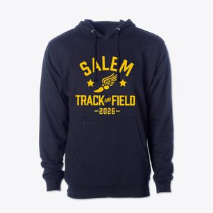 Salem Academy North Campus Track and Field Cotton Hoodie Sweatshirt