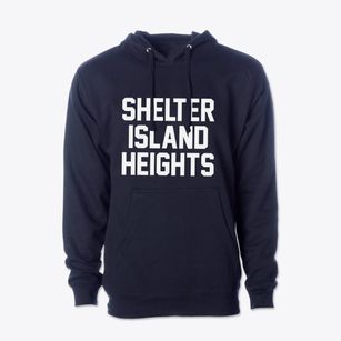 Shelter Island Heights New York Classic Block Cotton Hoodie Sweatshirt