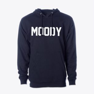 Moody Texas Classic Block Cotton Hoodie Sweatshirt