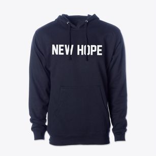 New Hope Oregon Classic Block Cotton Hoodie Sweatshirt