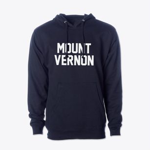 Mount Vernon Maryland Classic Block Cotton Hoodie Sweatshirt