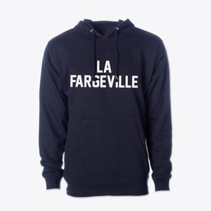 La Fargeville New York Classic Block Cotton Hoodie Sweatshirt