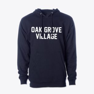 Oak Grove Village Missouri Classic Block Cotton Hoodie Sweatshirt
