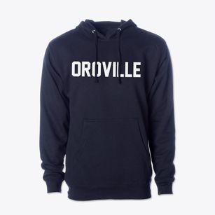 Oroville California Classic Block Cotton Hoodie Sweatshirt