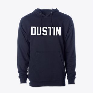 Dustin Oklahoma Classic Block Cotton Hoodie Sweatshirt