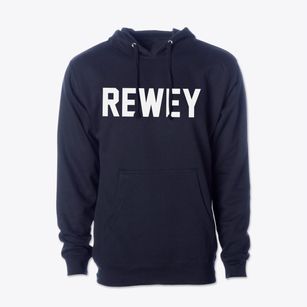 Rewey Wisconsin Classic Block Cotton Hoodie Sweatshirt