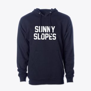 Sunny Slopes California Classic Block Cotton Hoodie Sweatshirt