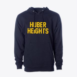 Huber Heights Ohio Classic Block Cotton Hoodie Sweatshirt
