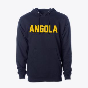 Angola New York Classic Block Cotton Hoodie Sweatshirt