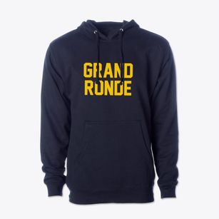 Grand Ronde Oregon Classic Block Cotton Hoodie Sweatshirt