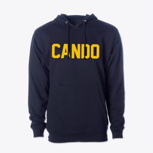 Cando North Dakota Classic Block Cotton Hoodie Sweatshirt