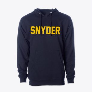 Snyder Nebraska Classic Block Cotton Hoodie Sweatshirt