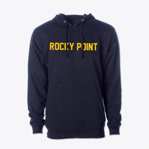 Rocky Point Montana Classic Block Cotton Hoodie Sweatshirt
