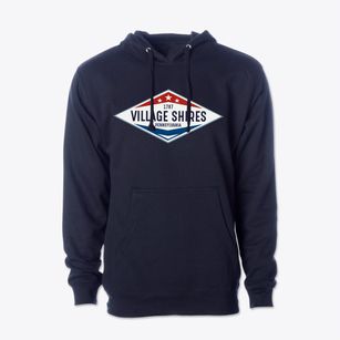 Village Shires Pennsylvania Diamond Star Cotton Hoodie Sweatshirt