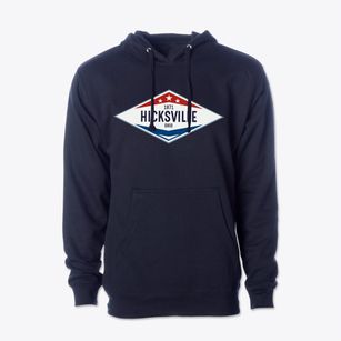Hicksville Ohio Diamond Star Cotton Hoodie Sweatshirt