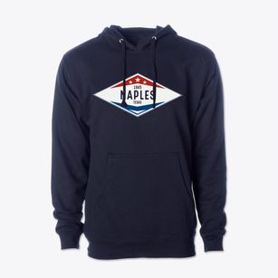 Naples Texas Diamond Star Cotton Hoodie Sweatshirt