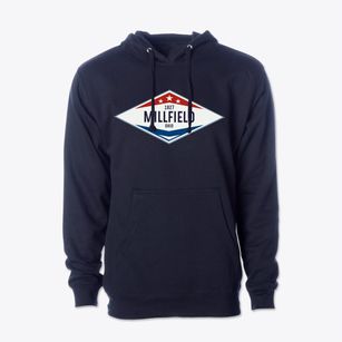 Millfield Ohio Diamond Star Cotton Hoodie Sweatshirt