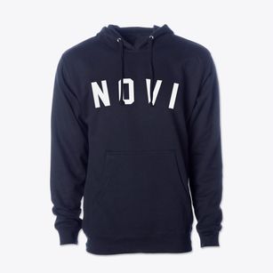 Novi Michigan Classic Curve Cotton Hoodie Sweatshirt