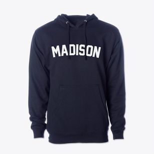 Madison Minnesota Classic Curve Cotton Hoodie Sweatshirt