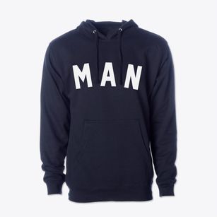 Man West Virginia Classic Curve Cotton Hoodie Sweatshirt