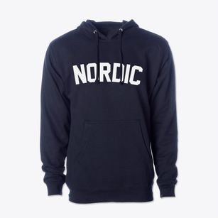 Nordic Wyoming Classic Curve Cotton Hoodie Sweatshirt