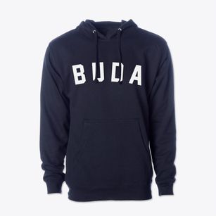 Buda Illinois Classic Curve Cotton Hoodie Sweatshirt