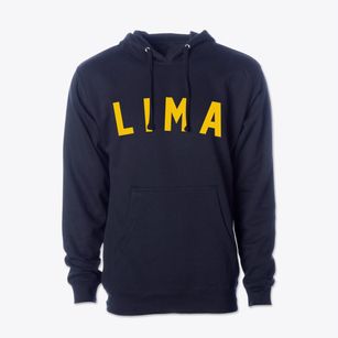 Lima New York Classic Curve Cotton Hoodie Sweatshirt