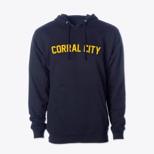 Corral City Texas Classic Curve Cotton Hoodie Sweatshirt