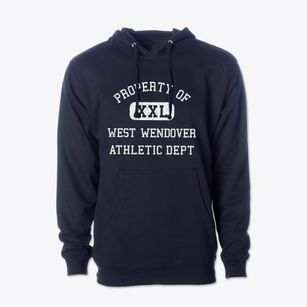 West Wendover Nevada Athletic Dept Cotton Hoodie Sweatshirt