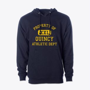 Quincy Wisconsin Athletic Dept Cotton Hoodie Sweatshirt