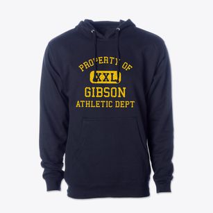 Gibson Georgia Athletic Dept Cotton Hoodie Sweatshirt