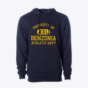 Benzonia Michigan Athletic Dept Cotton Hoodie Sweatshirt