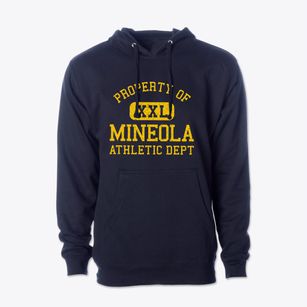 Mineola Iowa Athletic Dept Cotton Hoodie Sweatshirt